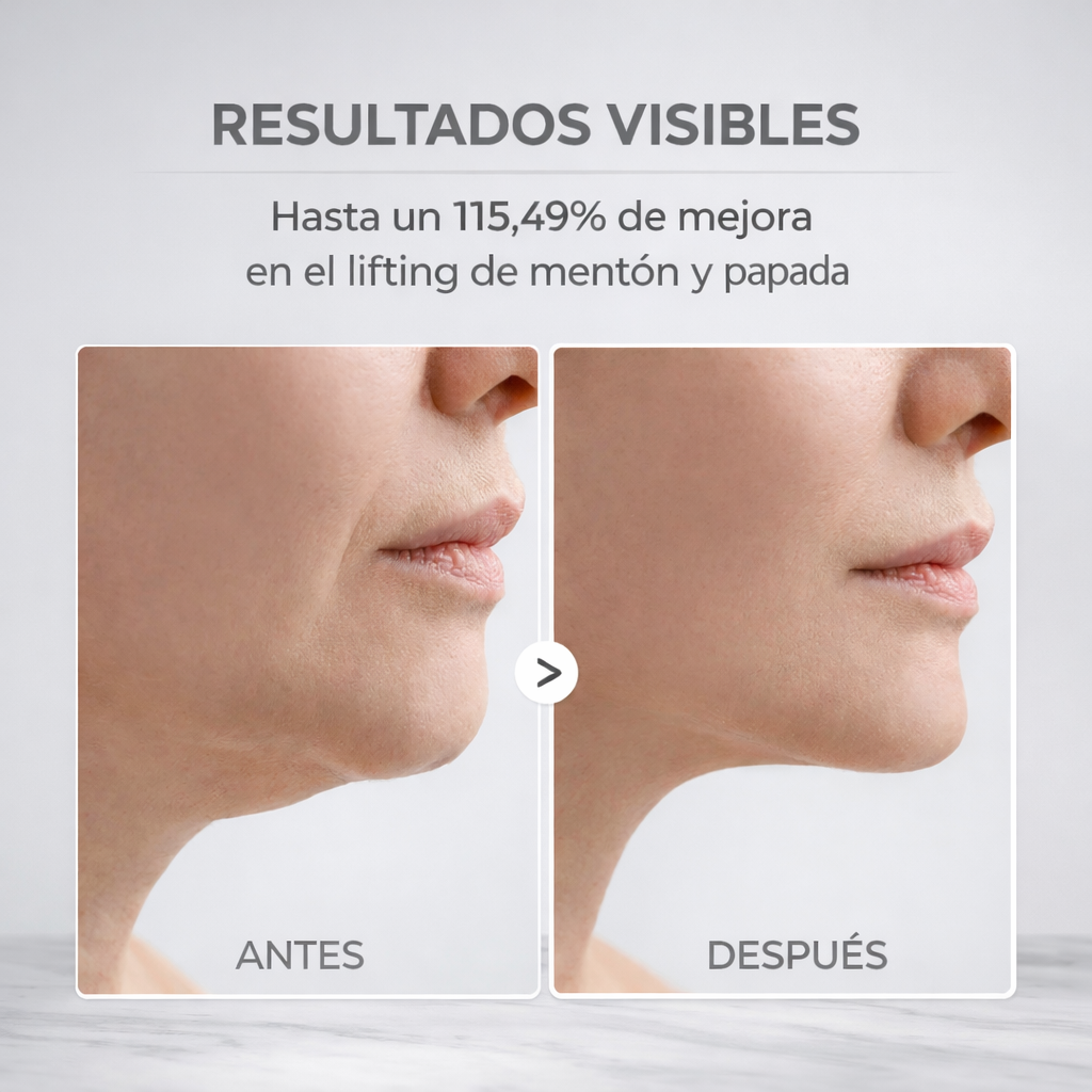Mascarilla V-Lift para Cuello y Papada (Efecto Lifting)