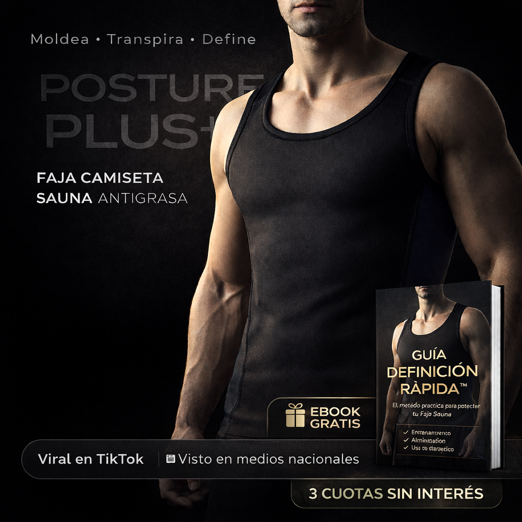 Faja Camiseta Sauna AntiGrasa + Guia de Definición Rapida (Ebook)