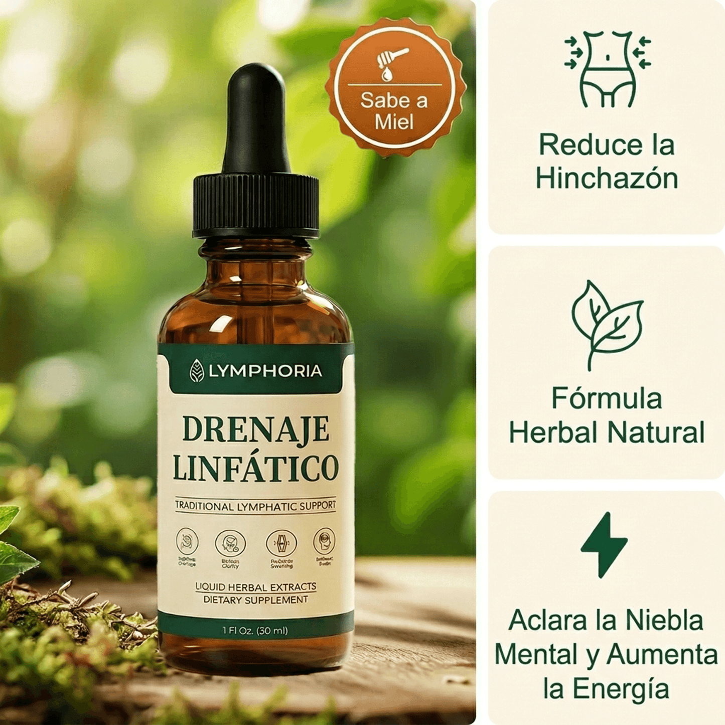 Lymphoria – Reduce Hinchazón y Activa tu Sistema Linfático
